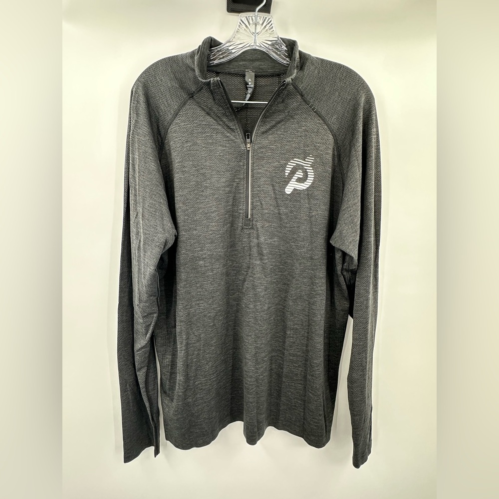 Lululemon x Peloton Metal Vent Tech Quarter Zip Pullover Charcoal Gray Size XL